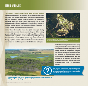 Fish and Wildlife page of the Atlas