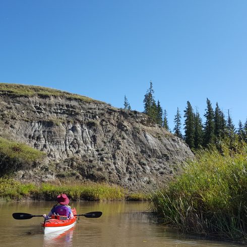 Kayak on the Battle River