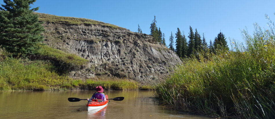 Kayak on the Battle River