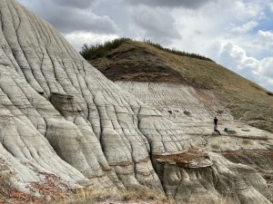 Hoodoos at Big Knife Provincial Park, Alberta.