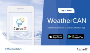 WeatherCAN app 