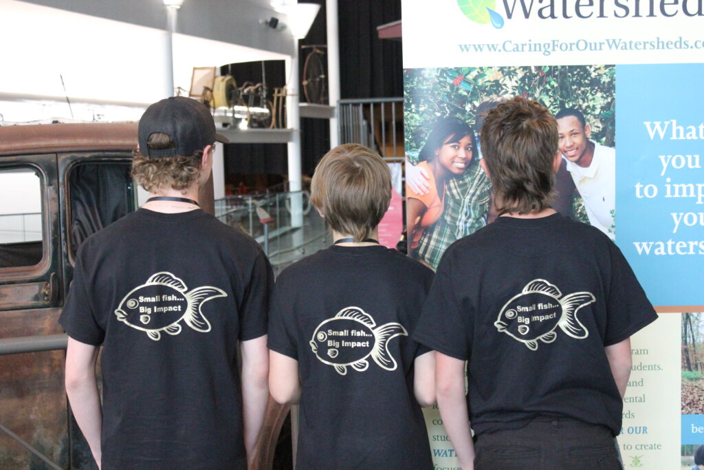 Three caring for our watershed participants